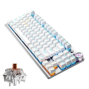Dropshipping Aula <strong>Keyboard</strong> F3001 Backlit 87 <strong>Keys</strong> Backlight Wired/WirelessThree Model Mechanical <strong>Keyboard</strong> Mechanical - Product Image 1