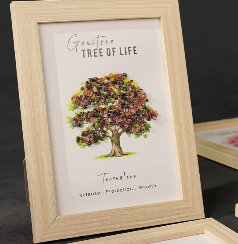 Arbre de vie en tourmaline