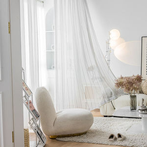 Innermor phong cách hiện đại sọc vải tuyn Rèm thiết kế mới nhất cho phòng khách Windows - Product Image 3