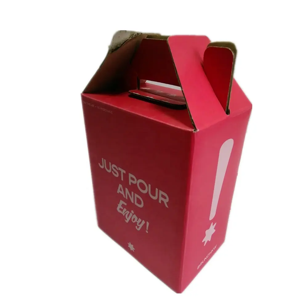 Scatola dispenser per bevande in cartone termico usa e getta borsa in scatola scatola per dispenser per bevande in cartone con sacchetto di alluminio all'interno