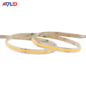 高効率130LM/W COB LEDストリップイエロー接着剤DC 12V/24VウォームホワイトカラフルCCTオートIP65/20認定ETL EMC ROHS IP20 - Product Image 4