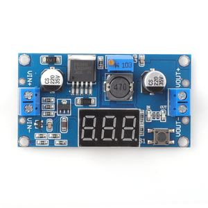 調節可能DC-DC電圧レギュレータモジュールLM2596ディスプレイ付きステップダウン電源センサーキット - Product Image 1