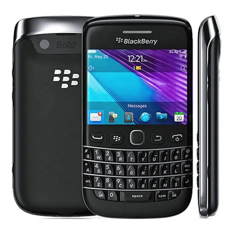 Para telefones android bold 9790 desbloqueado, celular com teclado de 2.45 ", wifi, gps, 5mp, 3g