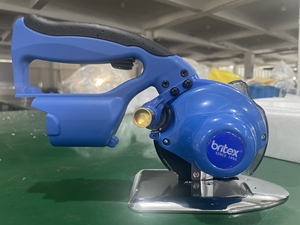 Hot Sale BR-100CD 150w Automatic Circular Knife <strong>Cutter</strong> Round Blade Cloth Cutting Machines Rechargeable With Battery