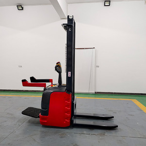 Çin'de yapılan tam elektrikli istifleyici 2-ton kapasiteli yükleme ayakta elektrikli istifleyici 1.6m 4 metre - Product Image 2