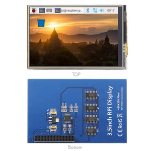 3,5-Zoll-SPI-Touch-LCD-Display für Raspberry Pi 3,5-Zoll-TFT-Bildschirmmodul ILI9486-Treiber 480 X320-Auflösung für Raspberry Pi 3B/4B