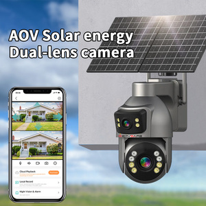 WERYSAFE Outdoor 10X ZOOM Solar Powered <strong>Camera</strong> 4G WiFi 24 Hours Recordings CMOS <strong>Sensor</strong> Security Cloud AOV Solar Cameras - Product Image 2