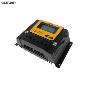 GCSOAR Off Grid Home solare Pwm Controller caricabatterie solare 60A con Display Lcd
