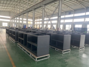 功能红色车库金属橱柜储物工具储物柜带工具 - Product Image 4