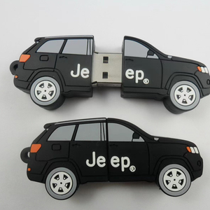 แฟลชไดรฟ์ USB พีวีซีรูปตัวยูดิสก์รูปรถยนต์พร้อมการออกแบบของคุณเอง - Product Image 1