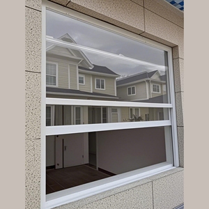 American Style Single Hung Window mit verschiebbarem Aluminium legierung rahmen Double Hung Window Sash Design Hurricane Windows - Product Image 3