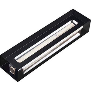 Lucite Mezuzah表壳块4.5 "Lucite Mezuzah表壳，带银色五金