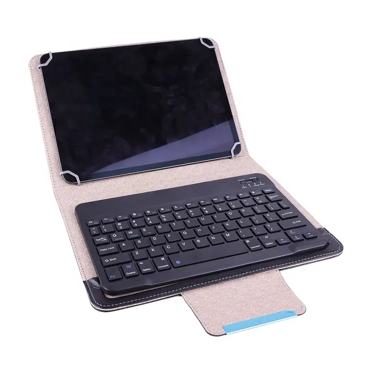 Keyboard case PU Leather Stand Cove Universal Tablet Case for iPad 10.4/ pro 11 inch with BT Wireless Keyboard