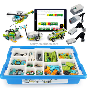168โมเดลชุดก้าน WeDo2.0หุ่นยนต์สูงตัวต่อเพื่อการศึกษาโมเดลโรงเรียนสร้างการเรียนรู้ที่มีความสุขสำหรับนักเรียน - Product Image 1