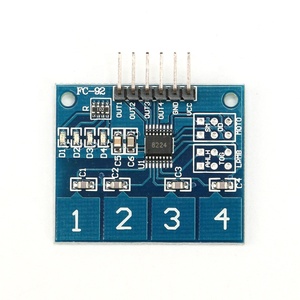 TTP224 4ウェイ容量性タッチスイッチモジュール - Product Image 1