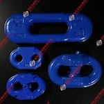 The V Shaped Locking Link Ring with Specification Of38*146mm Is <strong>Used</strong> for High Strength Round Link Chain - Product Image 6