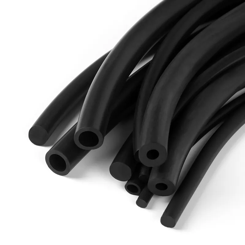 Propre tube en caoutchouc epdm non blanchissant formulé Soft 6mm Black UV Resistant Epdm Rubber Tubing