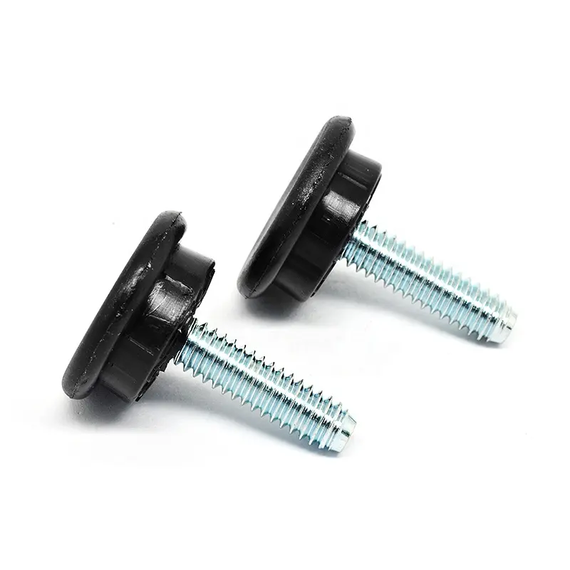 M4 M5 M6 M8 Botão Parafuso De Aço Inoxidável Mão Apertar Plástico Handle Thumbm Grub Parafuso Ajustável Handle Screw Knob