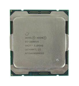 Kullanılan E5-2689 v4 3.10 GHz 10 çekirdek SR2T7 Xeon işlemci E5 v4 aile 9.60GT/s QPI 25MB L3 önbellek soket FCLGA2011 işlemci - Product Image 1