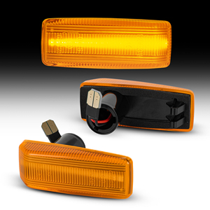 ไฟ LED ด้านข้างสำหรับ Mercedes-Benz W201 C-Class W202 W124 E-Class แบบใส/รมควัน/สีส้ม - Product Image 6