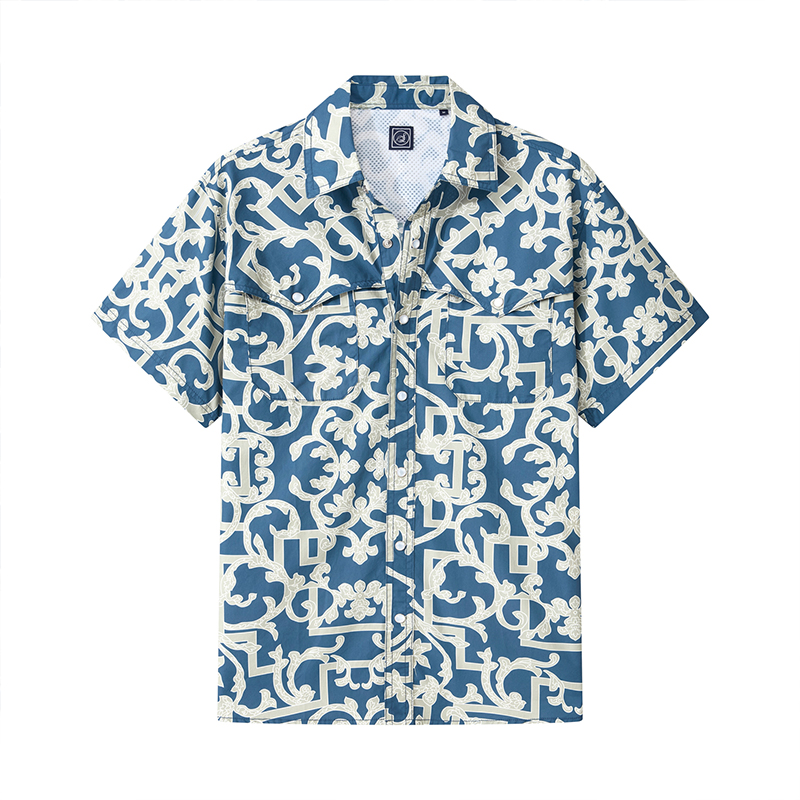 BLUE/CREAM
