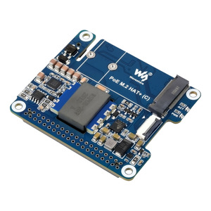 PCIe to M.2 Adapter With PoE Function (C) for <strong>Raspberry</strong> <strong>Pi</strong> 5 Supports NVMe Protocol M.2 Solid State Drive High-speed Reading - Product Image 1
