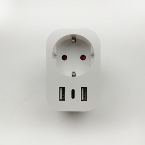 ヨーロッパスマートWi-Fi USBプラグソケットシングルコンセント2 USBポート + タイプC - Product Image 2