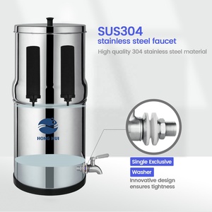 Hồng HUI LT-2.25A NSF giấy chứng nhận trọng cực-fed hệ thống lọc nước với thanh lọc Bộ lọc và đứng cho nhà cắm trại du lịch - Product Image 3