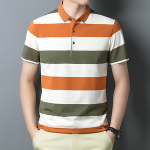 Wholesale Summer Man <strong>T</strong>-<strong>shirt</strong> <strong>Polo</strong> Cotton Men <strong>T</strong>-<strong>Shirts</strong> Stripe <strong>Polo</strong> <strong>t</strong> <strong>Shirt</strong> for Men High Quality - Product Image 6