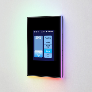 Lanbon L8 1 Gang 2 yollu 3 yollu Wifi güç izleme ile akıllı ışık anahtarı LED Dimmer akıllı anahtar - Product Image 1
