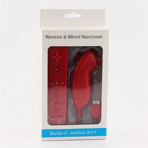 2in1 Wireless <strong>Black</strong> Remote Controller Built-in Motion Plus W/ Nunchuk Controller for <strong>WII</strong> - Product Image 3