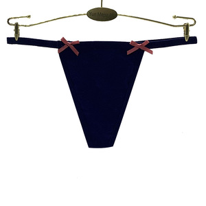 新作2025レディースひもセクシーローライズピュアコットンレディースパンティーGストリング快適な下着レディースひも - Product Image 6