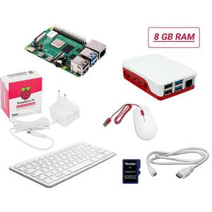 Frambuesa Pi®Kit de escritorio 5 B 8GB 4x2,4 GHz incl. Teclado, incl. Ratón, incl. Noobs OS, incl. Red (940910738233)