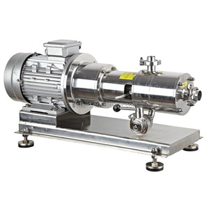 Stainless Steel Horizontal Three Stage Pipleline Emulsifier High Shear Homogenizer <strong>Mixer</strong> - Product Image 4