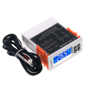 Controlador de temperatura del termostato del refrigerador de + 12V, temporizador de descongelación automático de refrigeración, sonda única inteligente - Product Image 2