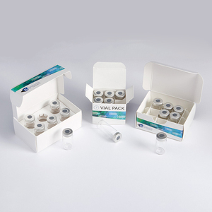 Custom <strong>White</strong> Card Board Paper 2m 3ml 5ml <strong>10ml</strong> Peptide Vial <strong>Box</strong> Packaging Product <strong>Box</strong> for Small Bottle - Product Image 3