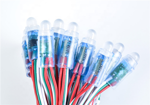 Лидер продаж 10 мм 5 В 12 В WS2811 WS1903 IC RGB полноцветный светодиодный пиксельный модуль водонепроницаемый адресуемый светодиодный светильник - Product Image 5