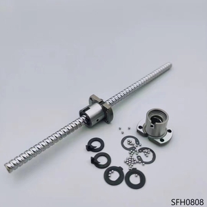通用机械用PMI微型滚珠丝杠FSM0401-C3-1R-0085和螺母总成直线导轨循环运动轴承 - Product Image 4