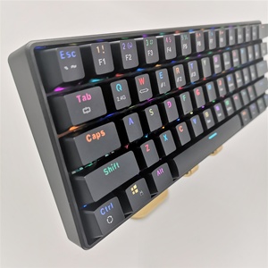Hot Sale Mini Wired Mechanical <strong>Keyboard</strong> 61 Keys Led Backlit Ergonomic <strong>Computer</strong> Gaming Mechanical <strong>Keyboard</strong> Usb Desktop Lot Art - Product Image 4
