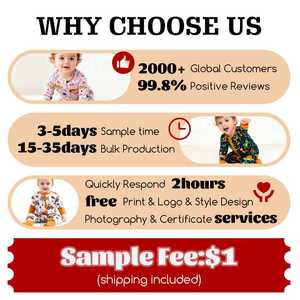 Hızlı kargo RTS bambu pijama gizem kutusu çocuklar tek parça katlanmış Romper uzun kollu sevimli baskı yenidoğan uyuyan giyim - Product Image 5