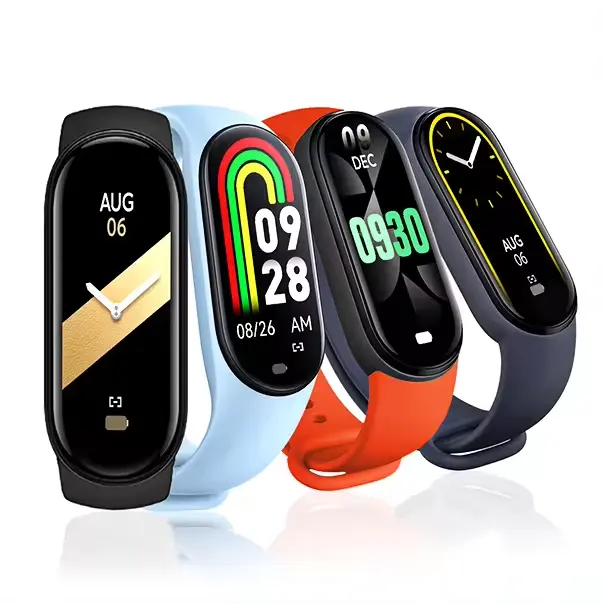 Venda quente Smart Band M6 M7 M8 saúde fitness rastreador pulseira inteligente pedômetro smartwatch esporte fitness M6 M7 M8 relógios inteligentes