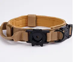 Collare di posizionamento di sicurezza per animali domestici che traccia il collare tattico a prova di esplosione sciarpa Anti-perdita cane localizzatore