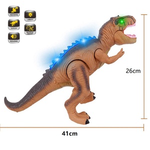 AiJH Rc dinozor gerçek çocuk LED ışık uzaktan kumanda çocuk gözler Glow uzaktan kumanda dinozor oyuncaklar yürüyüş arayacak - Product Image 6