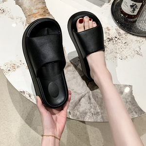 Kadın Yazlık Açık Burunlu Plaj Sandaletleri Hafif EVA Kaymaz Deodorantlı Boy Uzatıcı Platform Yumuşak Tasarım - Product Image 2