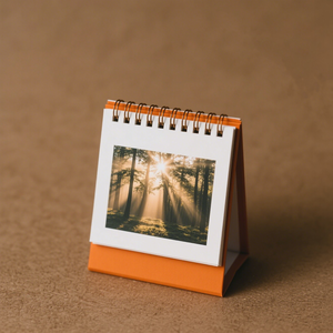 2026 nuevo diseño personalizado Mini Calendario de escritorio Calendario de mesa de aniversario para la familia y la programación personalizada - Product Image 1