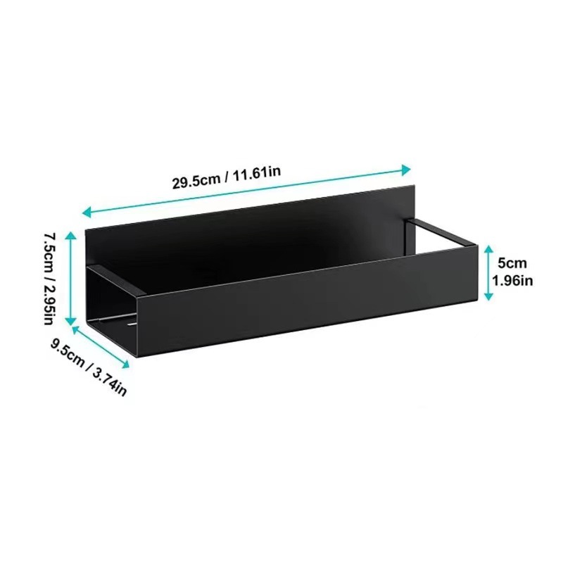 Noir Grand 1pc sans crochet (emballage boîte)