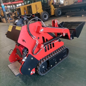Standing <strong>Compact</strong> Skid Steer Loader CE/EPA China Factory Crawler Loader with Various Auxiliaries - Product Image 6