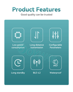 UUIDプログラミング可能BT Android NRF51802 BLE Ibeacon & ビーコンBleモジュール - Product Image 5