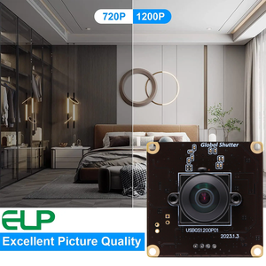 ELP High Speed 1200P 90fps Global Shutter Fisheye Lens 200 Degree USB <strong>Camera</strong> Module AR0234 Mini <strong>Web</strong> for PC Tablet Raspeberry Pi - Product Image 5