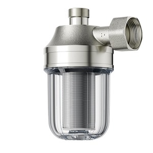 可重复使用的40微米不锈钢网预过滤器，用于家用整个4点全铜过滤器 - Product Image 1